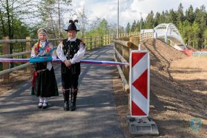 Odprtje kolesarske povezave-nadvoza Šenčur-Voklo 3